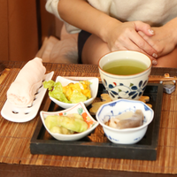 施術前後のお心ばかりのおもてなし